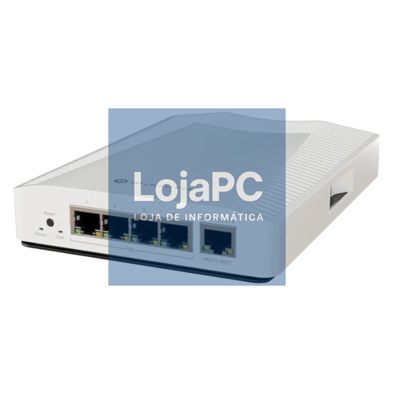 MikroTik CRS304-4XG-IN Switch 4x10GbE 1xGbE — imagem 3