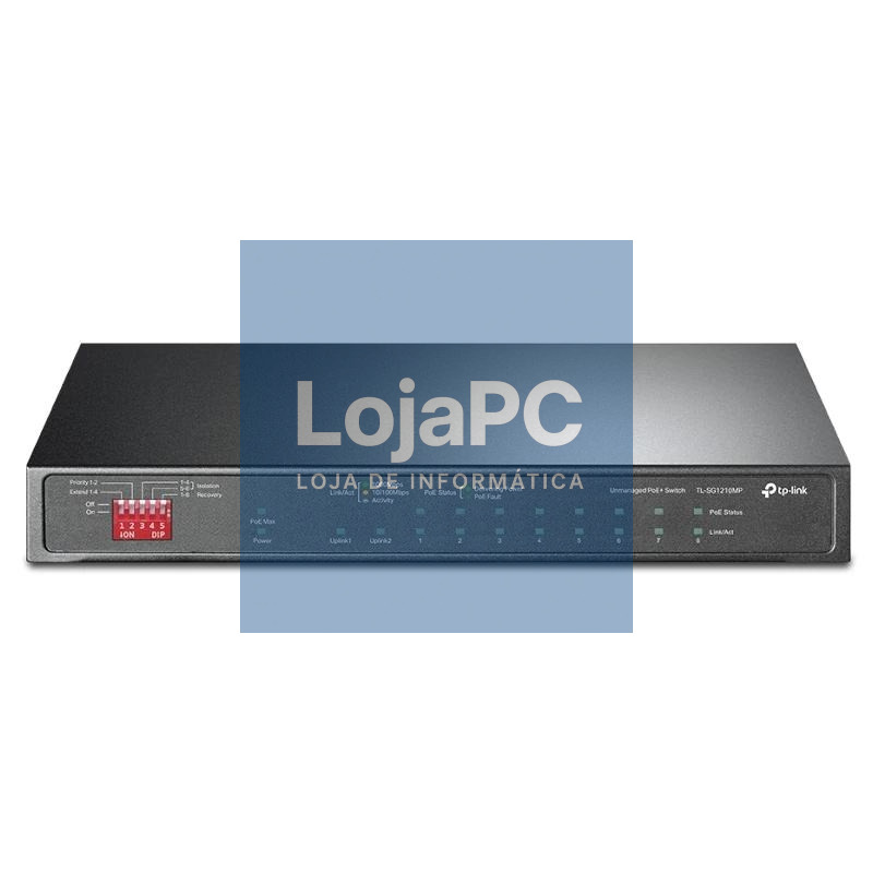 TP-Link TL-SG1210MP Switch 8xGb PoE+ 2xGb 1xSFP