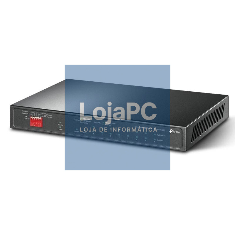 TP-Link TL-SG1210MP Switch 8xGb PoE+ 2xGb 1xSFP — imagem 2
