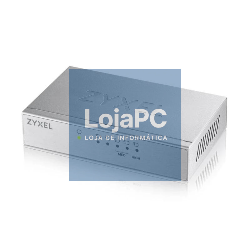 Zyxel GS-105BV5 Switch Mini 5xGb Desktop — imagem 3