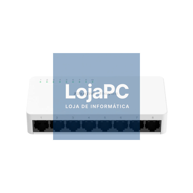 Reyee RG-ES08F Switch 8x10/100 RJ45 Plastic — imagem 5