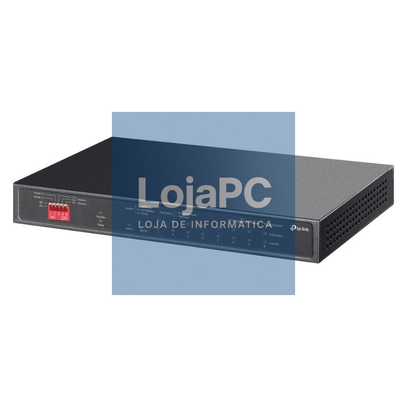 TP-Link TL-SG1210PP Switch 6xG PoE+ 2xG PoE++ 2xG