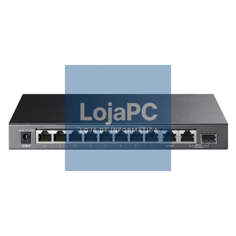 TP-Link TL-SG1210PP Switch 6xG PoE+ 2xG PoE++ 2xG — imagem 3