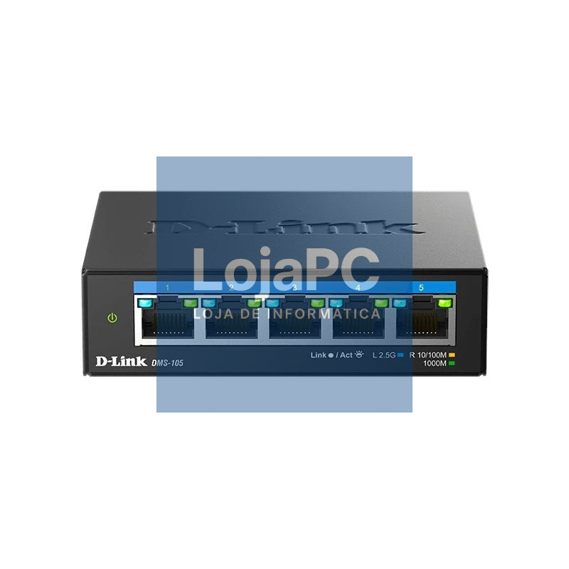 D-Link DMS-105 5x2.5MGb Unmanaged Switch