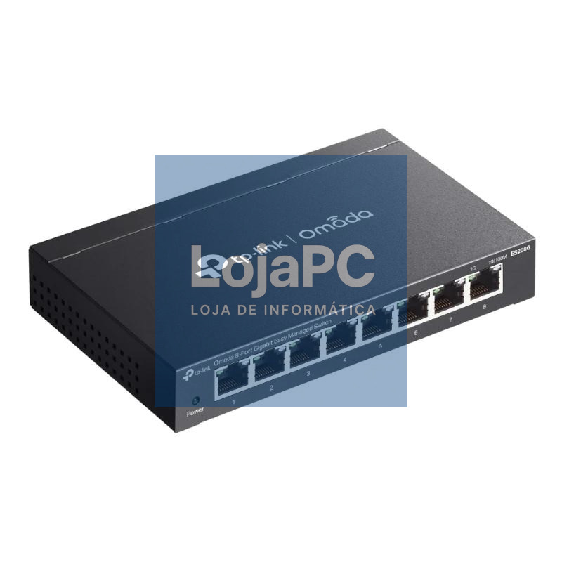 TP-Link ES208G Switch 8xGbE Acero Desktop — imagem 5