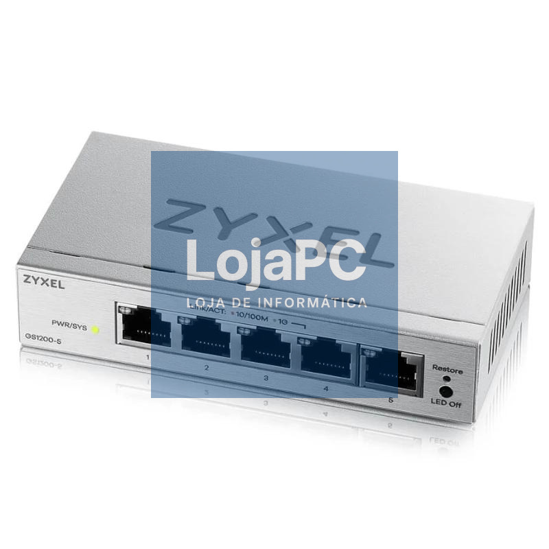 ZyXEL GS1200-5V3 Switch 5xGbE