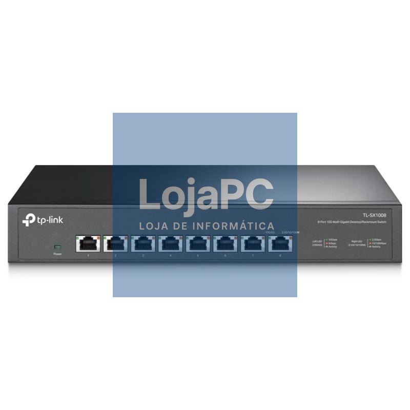 TP-Link TL-SX1008 Switch 8x10G mGb 1U Metal