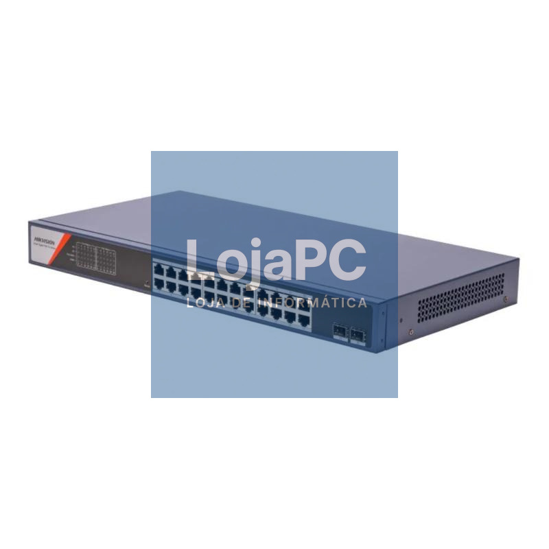 Hikvision DS-3E1526P-SI-24P2F Switch 24xG PoE 2xSF — imagem 3