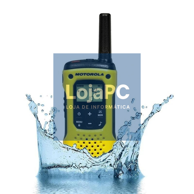 MOTOROLA T92 H2O Walkie Talkie 10Km 8CH IP67 Duo — imagem 2