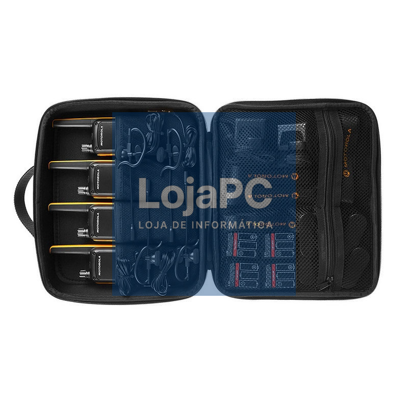 MOTOROLA T82 Extreme Walkie Talkie 10Km 16CH Quad — imagem 3