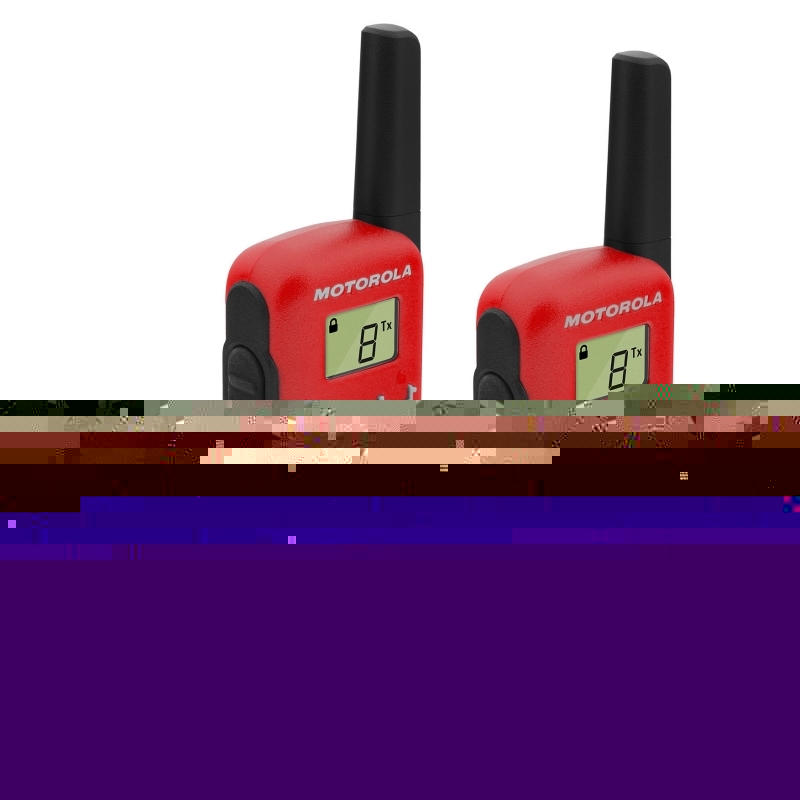 MOTOROLA T42 Walkie Talkie 4Km 16CH Rojo Duo