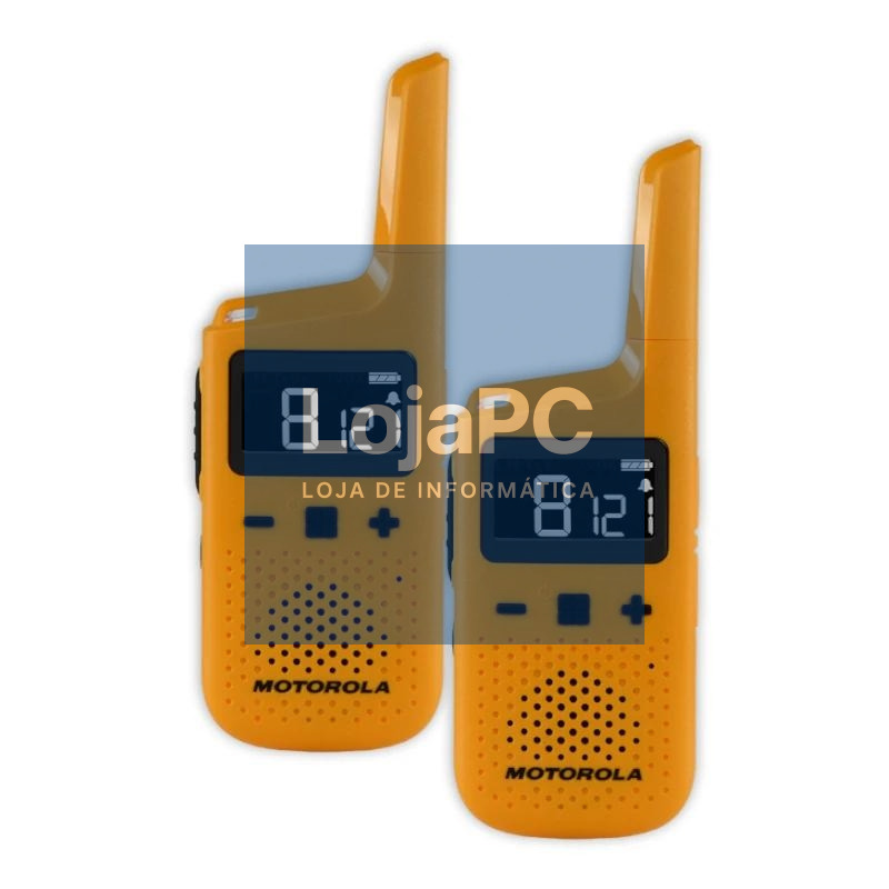 MOTOROLA T72 Walkie Talkie 8Km 16CH IP54 Pack Duo