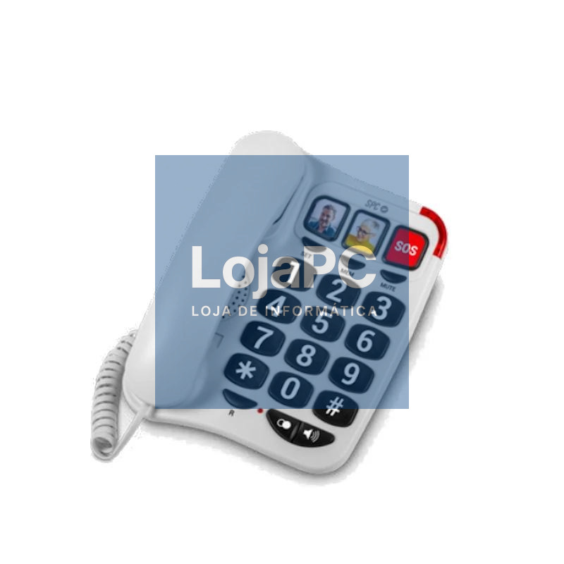 SPC 3295B Telefono CONFORT NUMBERS 2 Blanco