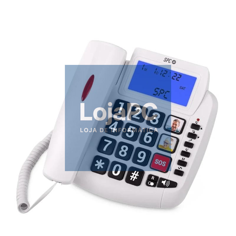 SPC 3296B Telefono CONFORT VOLUME 2 Teclas Grandes