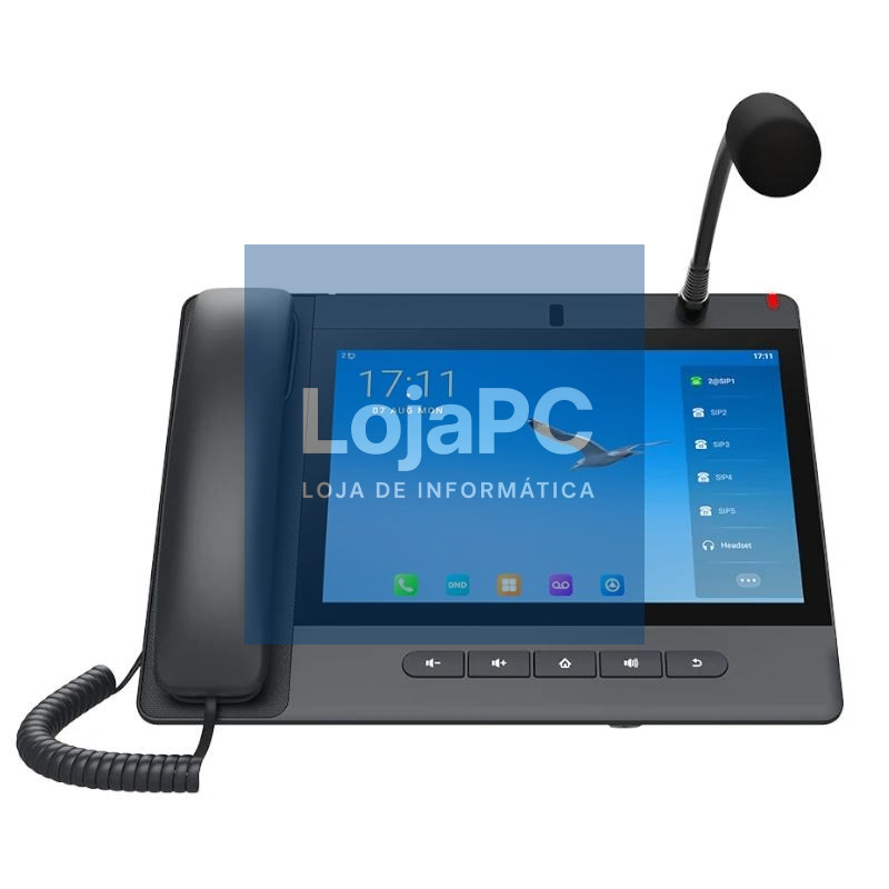 Fanvil A320i 20 líneas SIP Sistema Android Negro