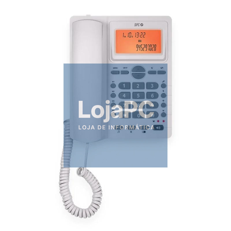 SPC 3612B Telefono OFFICE ID 2 LCD Blanco — imagem 2