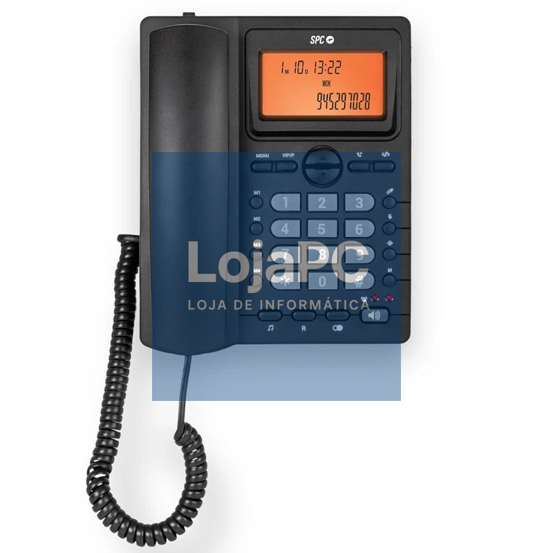 SPC 3612N Telefono OFFICE ID 2 LCD Negro — imagem 3