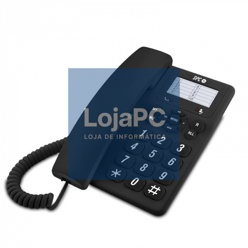 SPC 3602N Telefono ORIGINAL 3M ML Negro