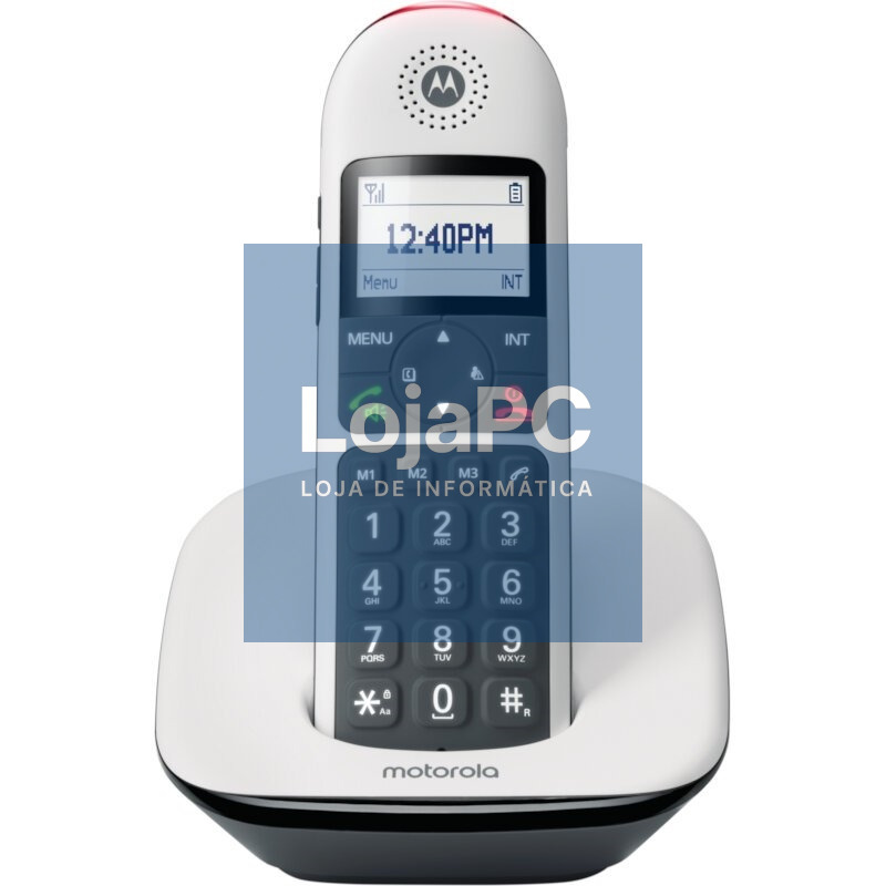 MOTOROLA CD5001 Telefono DECT Teclas Grandes Blanc