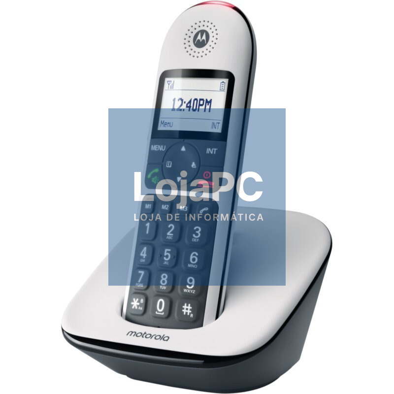 MOTOROLA CD5001 Telefono DECT Teclas Grandes Blanc — imagem 2