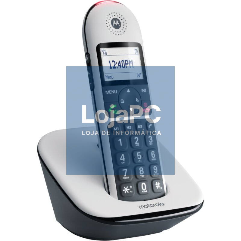 MOTOROLA CD5001 Telefono DECT Teclas Grandes Blanc — imagem 3