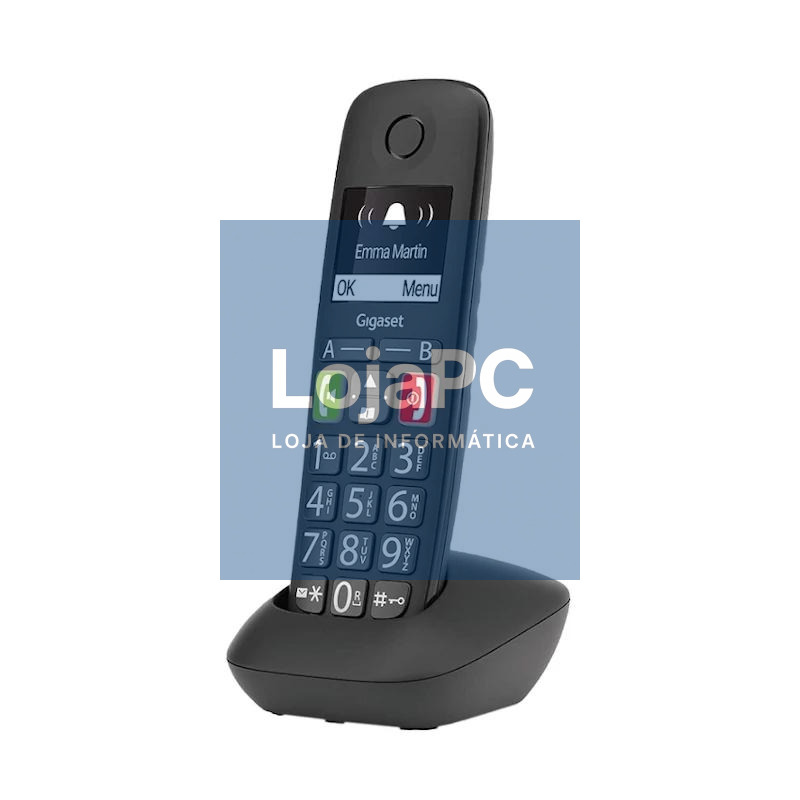 Gigaset E290 Inalámbrico DECT Negro — imagem 3