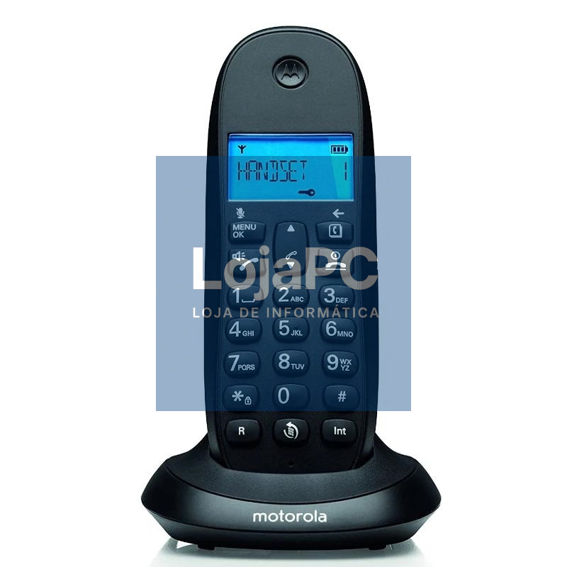 MOTOROLA C1001 CB+ Telefono DECT Negro