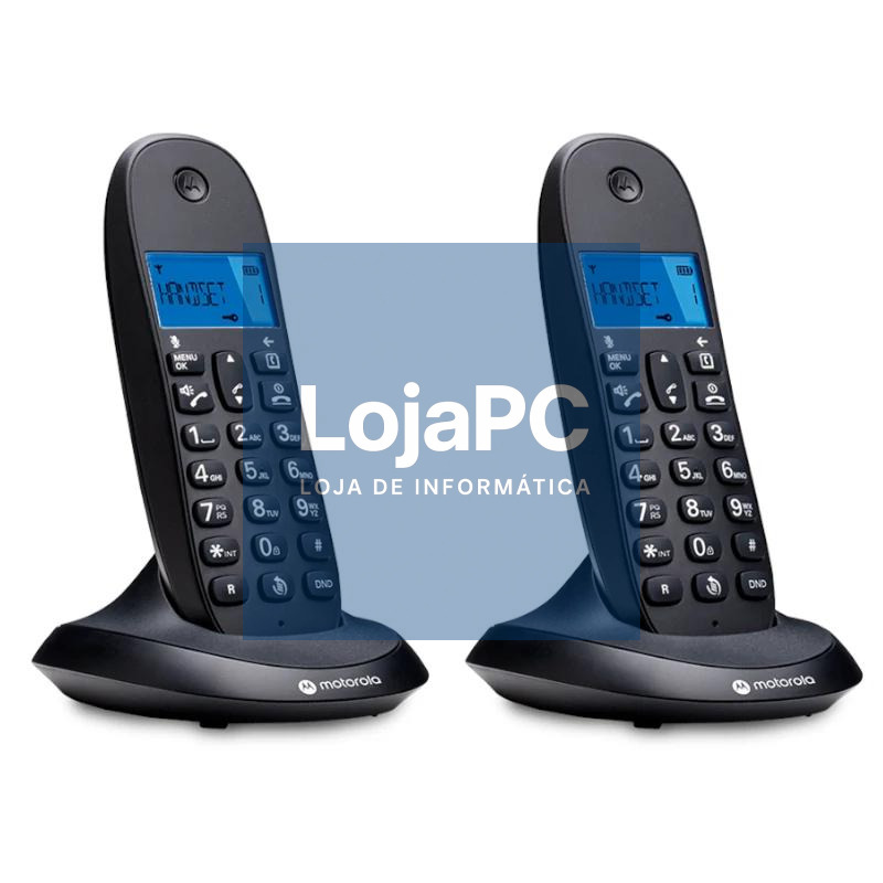 MOTOROLA C1002 CB+ Telefono DECT Negro Duo — imagem 5