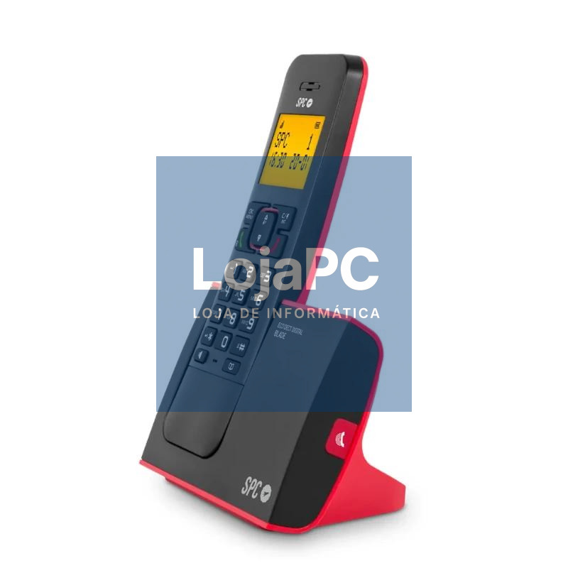 SPC 7290RC1 Telefono DECT BLADE ID AG50 Rojo — imagem 3