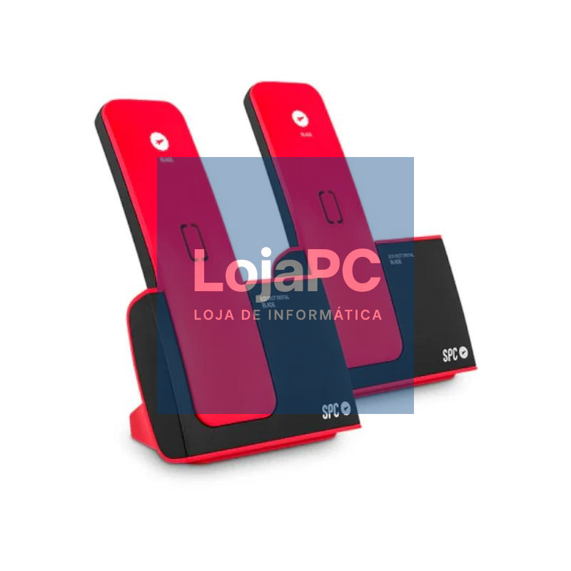 SPC 7292RC2 Telefono DECT BLADE ID AG50 Rojo Duo — imagem 5