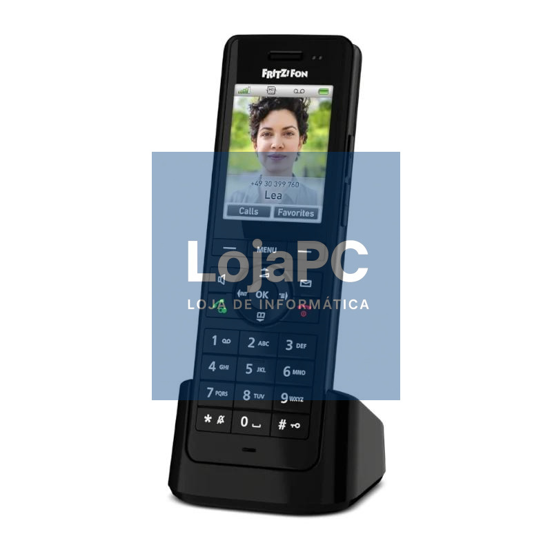 FRITZ! Fon X6 Teléfono inalamb.DECT Negro — imagem 3