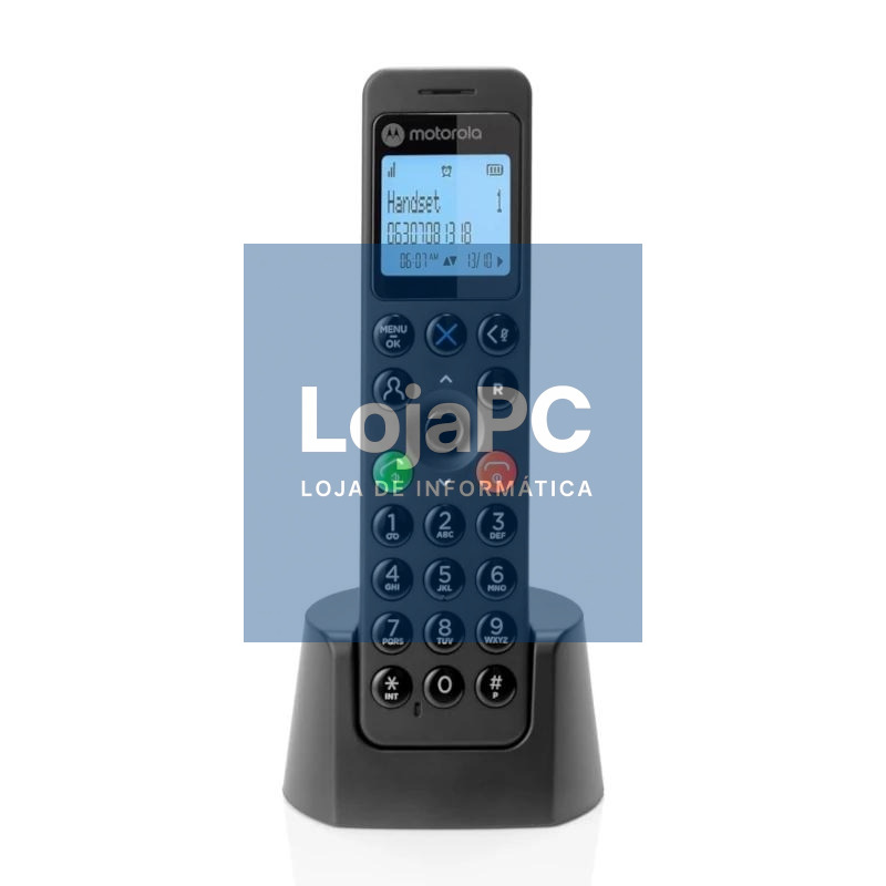 MOTOROLA DOT201 teléfono DECT Negro