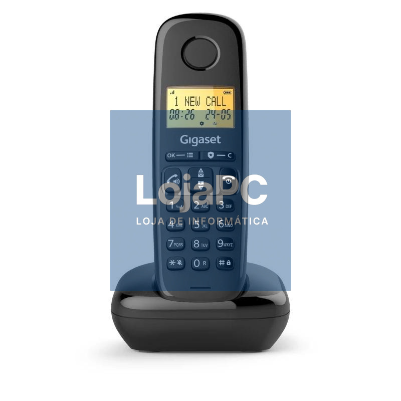 Gigaset Basic 100 Inalámbrico DECT Negro Trio — imagem 2
