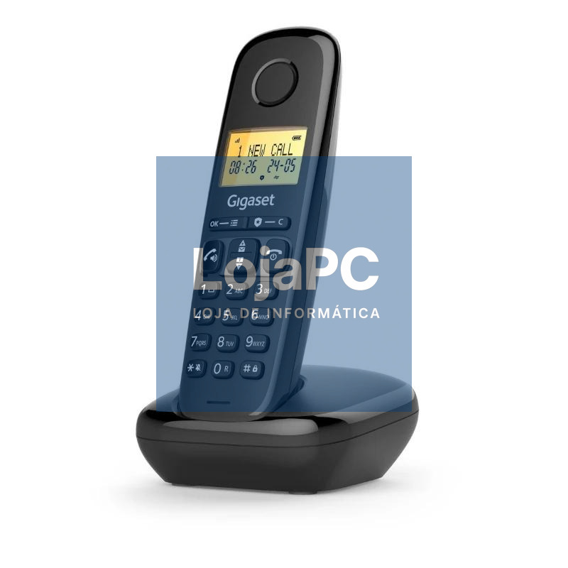 Gigaset Basic 100 Inalámbrico DECT Negro Trio — imagem 3