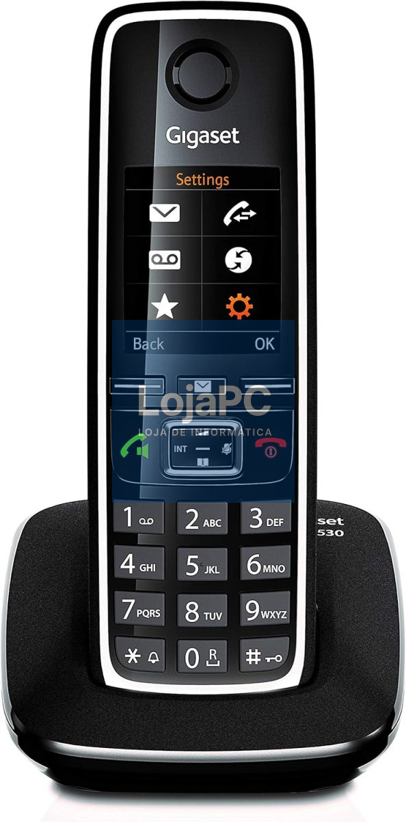 Gigaset Elemental 400 Inalámbrico DECT Negro