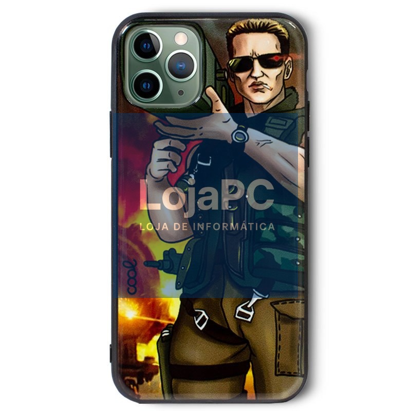COOL Case for iPhone 11 Pro Max Drawings Bazooka — imagem 2
