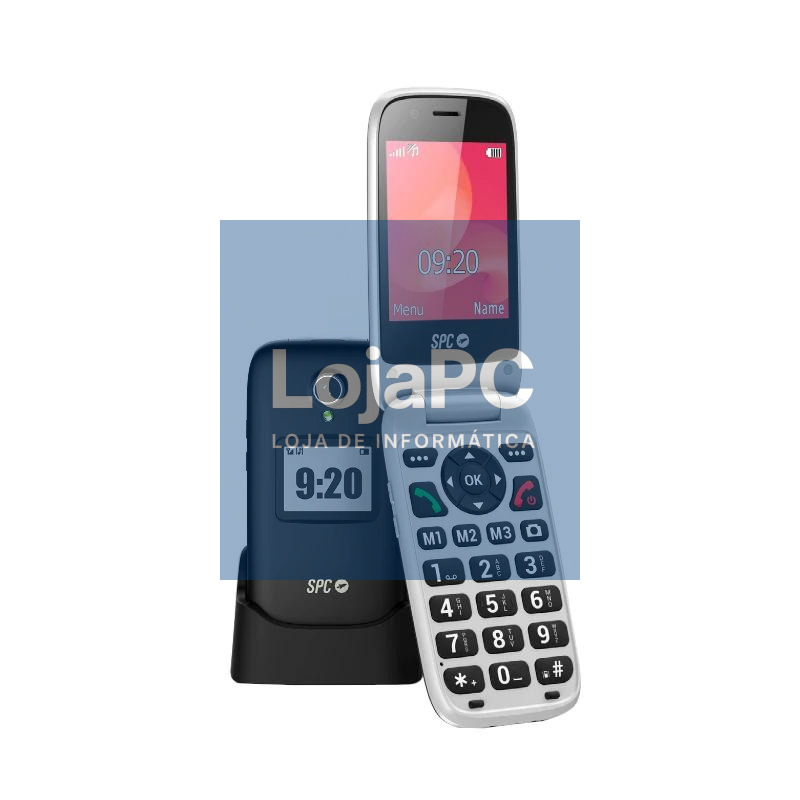 SPC 2334N Móvil Polaris Compatible SPC CARE Negro — imagem 2