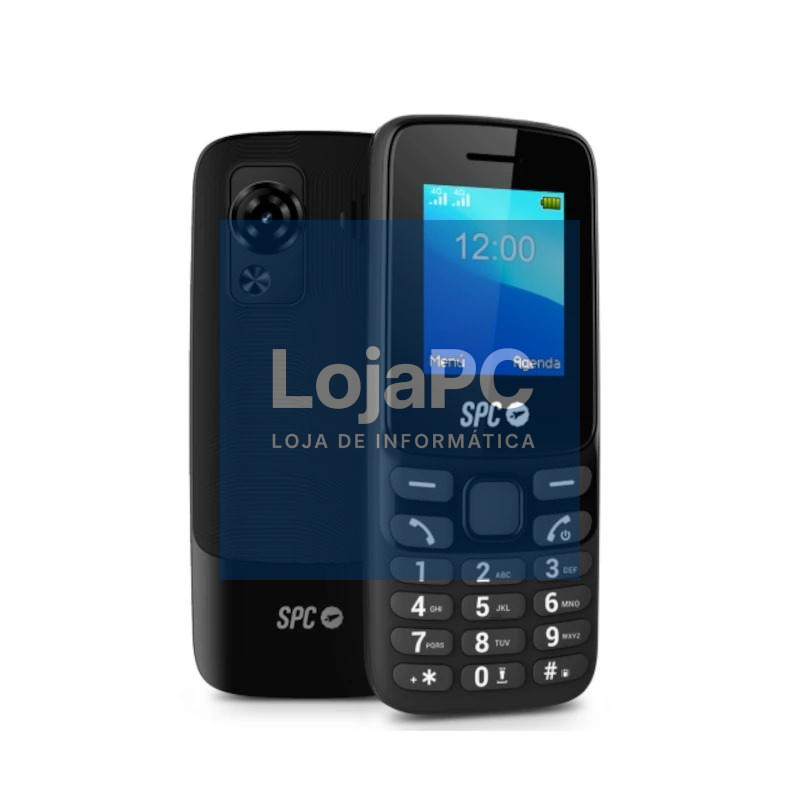 SPC 2340N Talk 2 4G Telefono Movil BT FM Negro