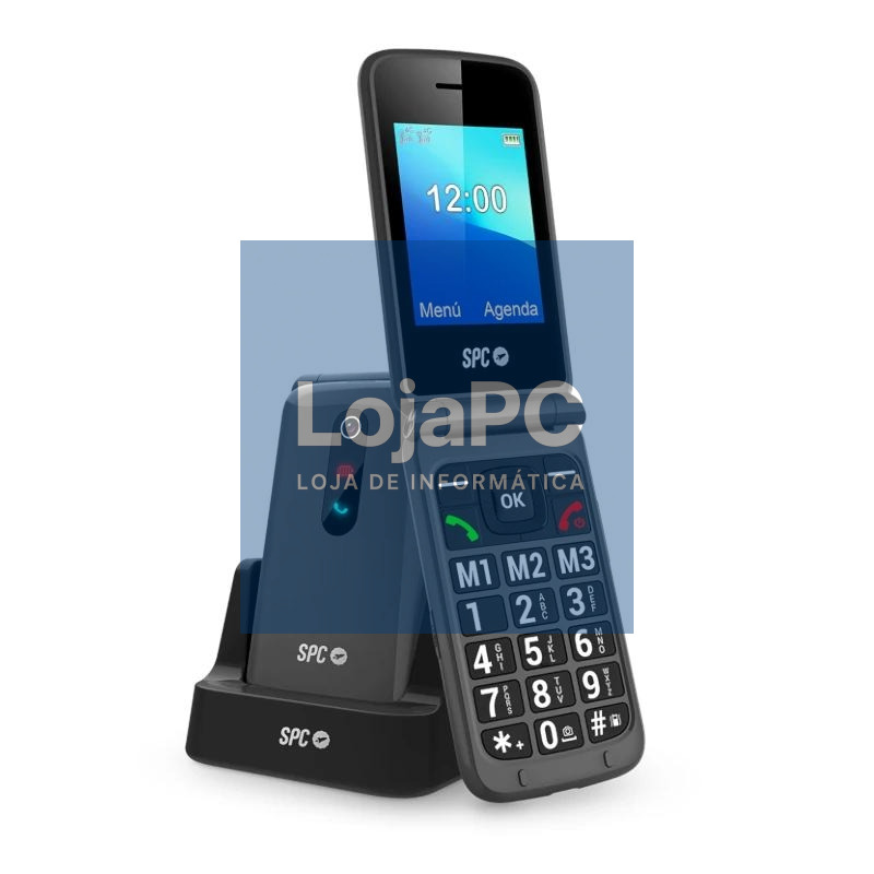 SPC 2339N Movil Stella 3 4G BT FM + Dock Negro