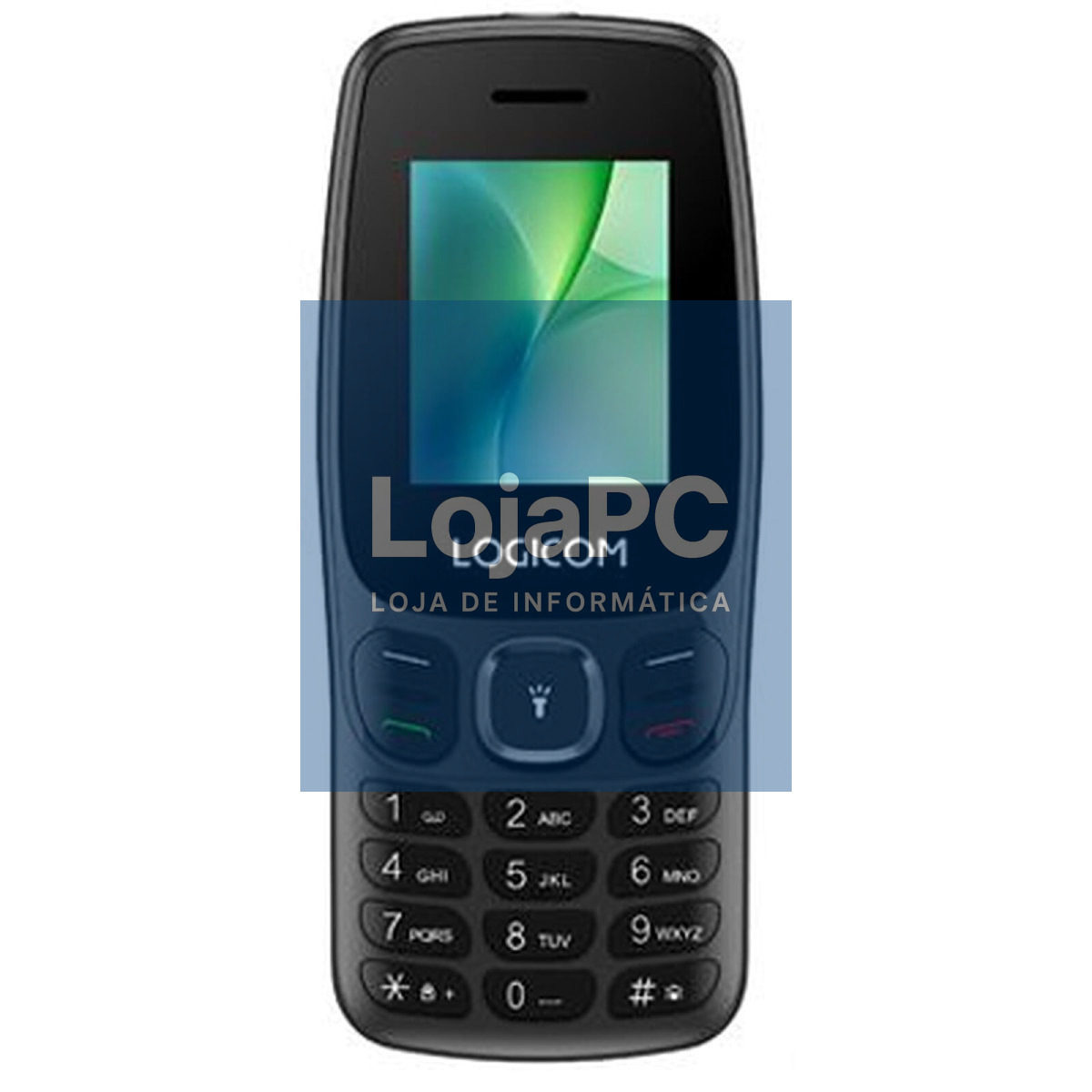 Logicom Posh 405 Móvil Básico 4G 1.77" DS BT Negro