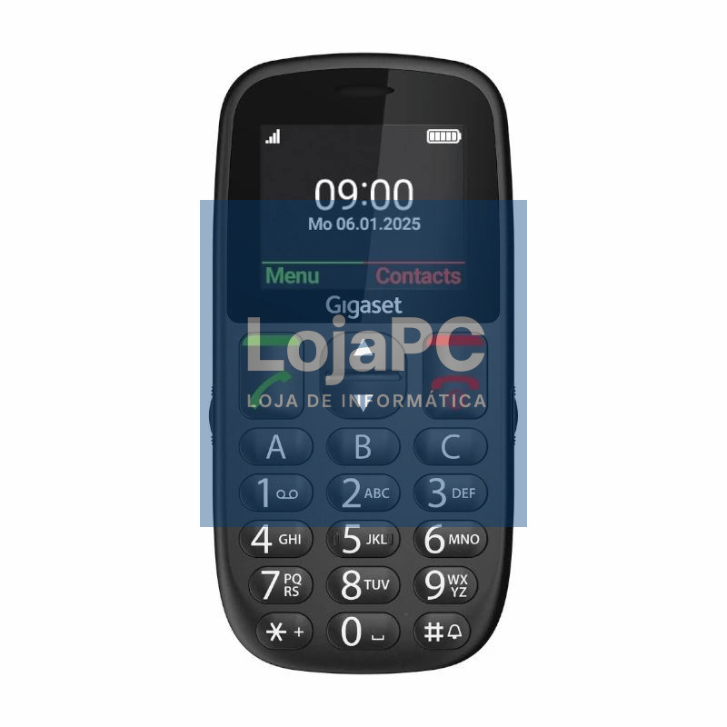 Gigaset Móvil Senior GL395 2.2" SIM Negro — imagem 3
