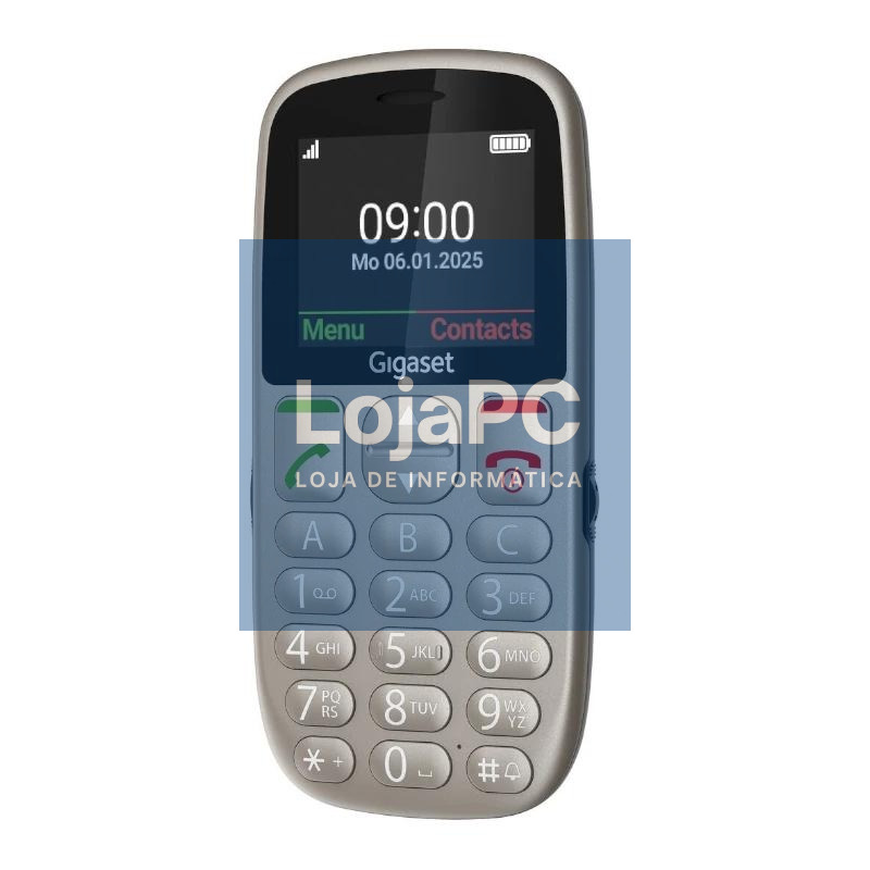 Gigaset Móvil Senior GL395 2.2" SIM Grey Titanium — imagem 3
