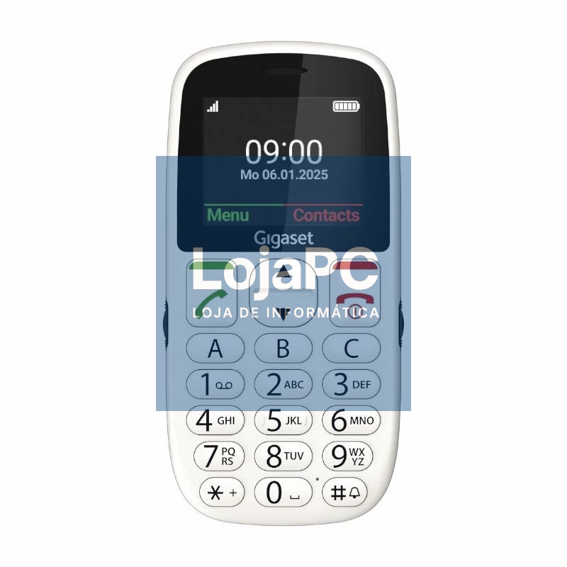 Gigaset Móvil Senior GL395 2.2" SIM Blanco — imagem 2