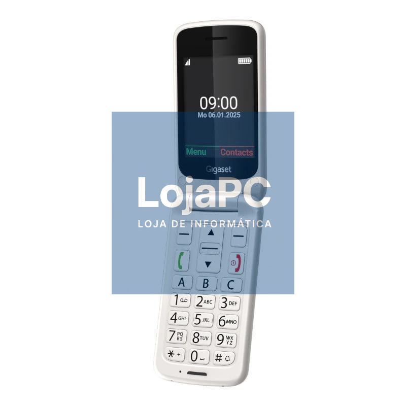 Gigaset Móvil Senior GL595 2.8" SIM Blanco Perla — imagem 3