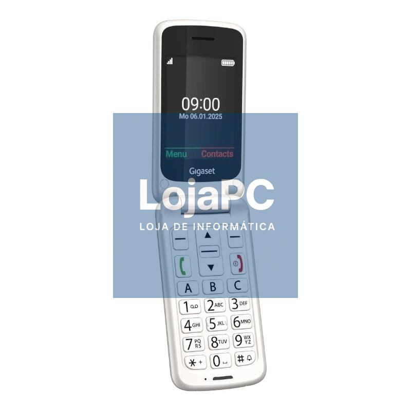 Gigaset Móvil Senior GL595 2.8" SIM Blanco Perla