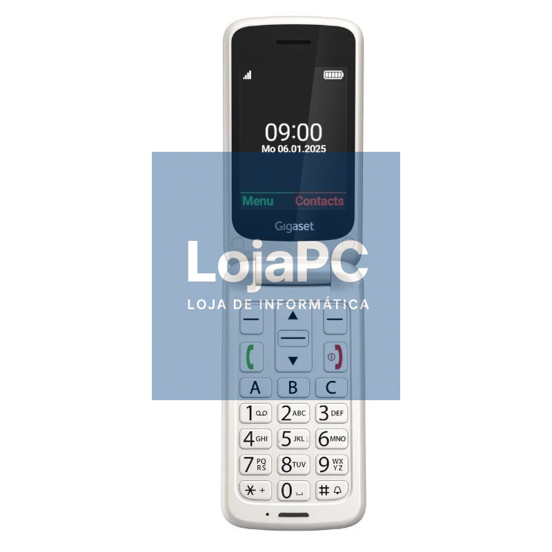Gigaset Móvil Senior GL595 2.8" SIM Blanco Perla — imagem 2