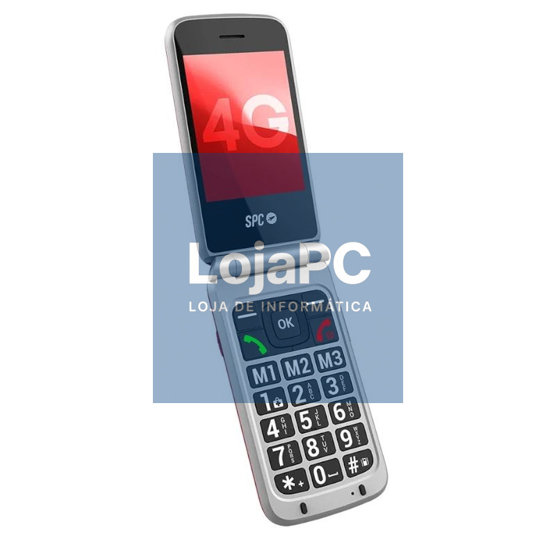 SPC 2339N Movil Stella 3 4G BT FM + Dock Rojo — imagem 2