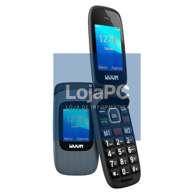 WUUM by SPC 2335N Movil Básico 2.4" FM Negro