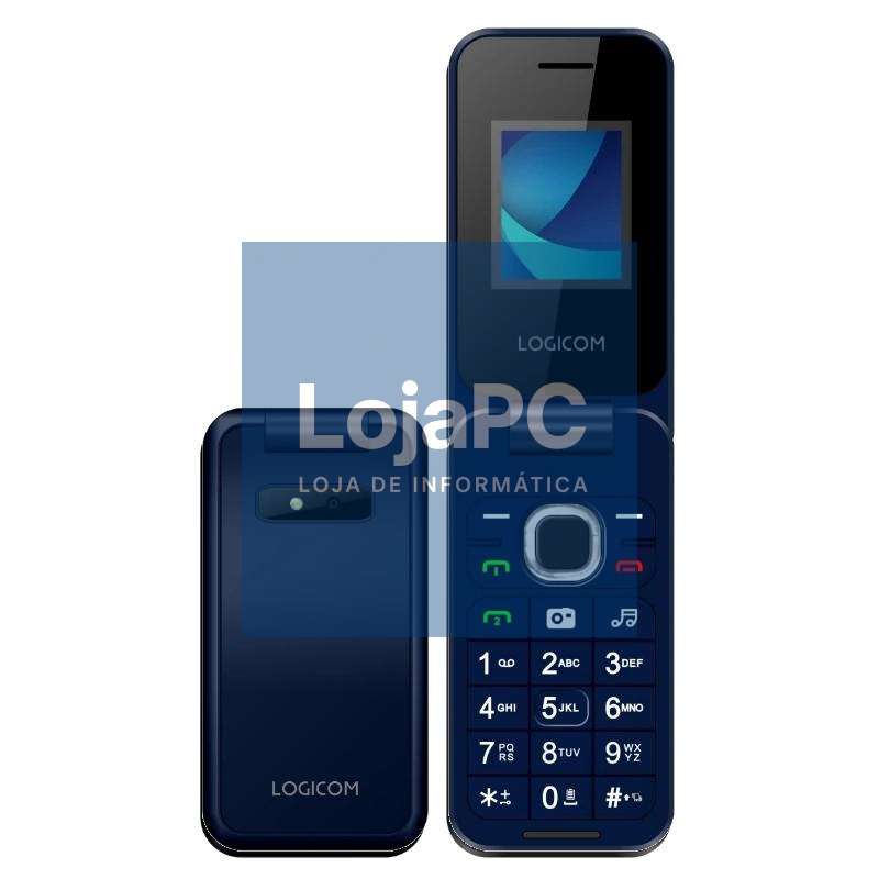 Logicom Fleep 460 Móvil Básico 4G 1.77" DS BT Azul