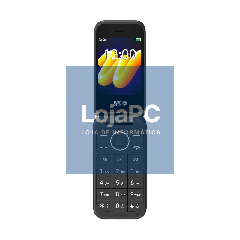 SPC 2346B Wild Star 4G Movil 2.8" Circles FM Negro